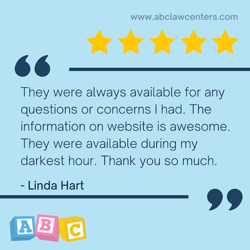 Testimonial and five star review from Linda Hart