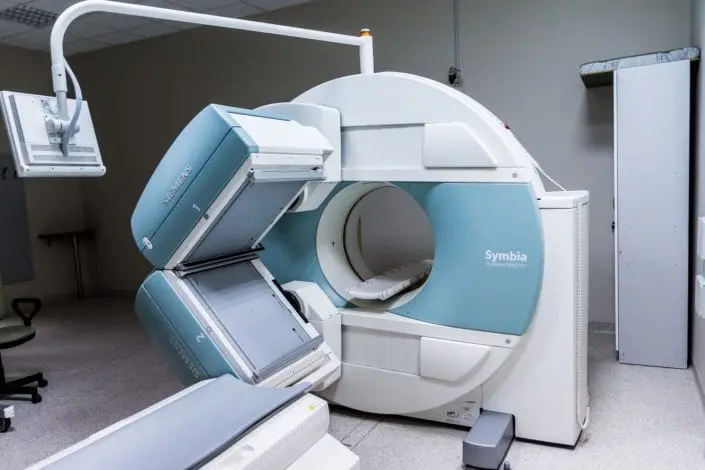 an MRI machine